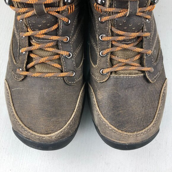 New Balance Mens Size 9 2E 1596 Brown Leather Gore-Tex GTX Hiking Boots MW1569BO main image 7